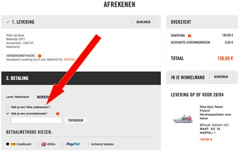 actie nike|Nike promotiecode.